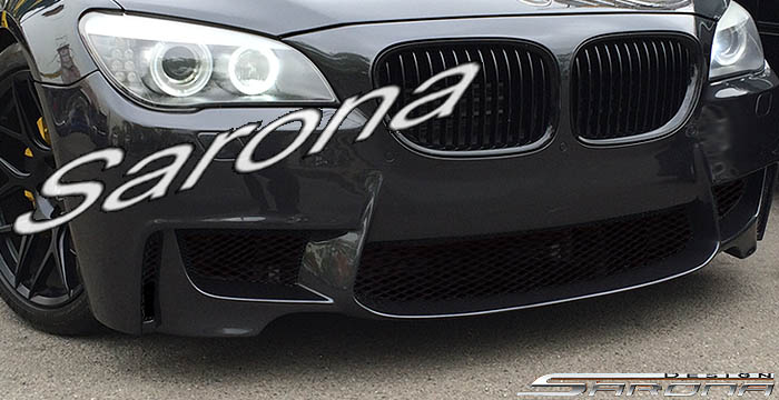 Custom BMW 7 Series  Sedan Front Bumper (2009 - 2012) - $850.00 (Part #BM-044-FB)